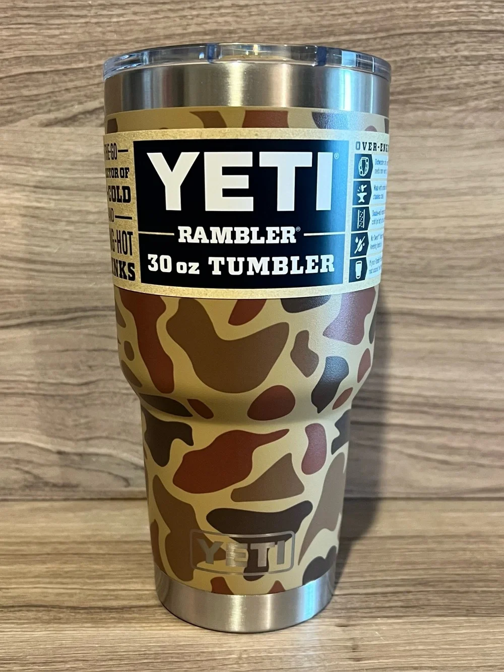 YETI Rambler 30 oz Tumbler (Wetlands Camo)